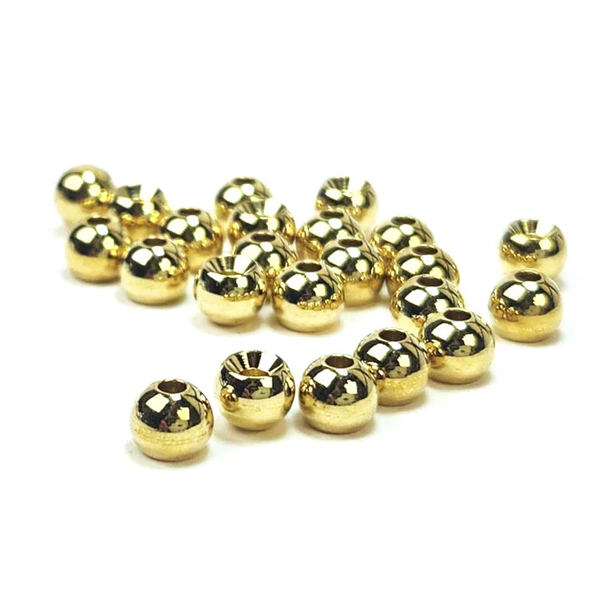 BRASS BEADS 20 pcs