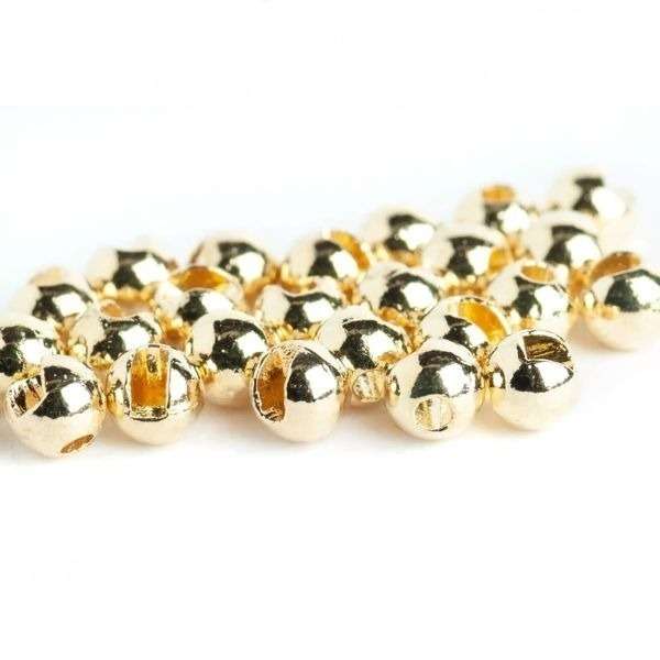 SLOTTED TUNGSTEN BEADS GOLD