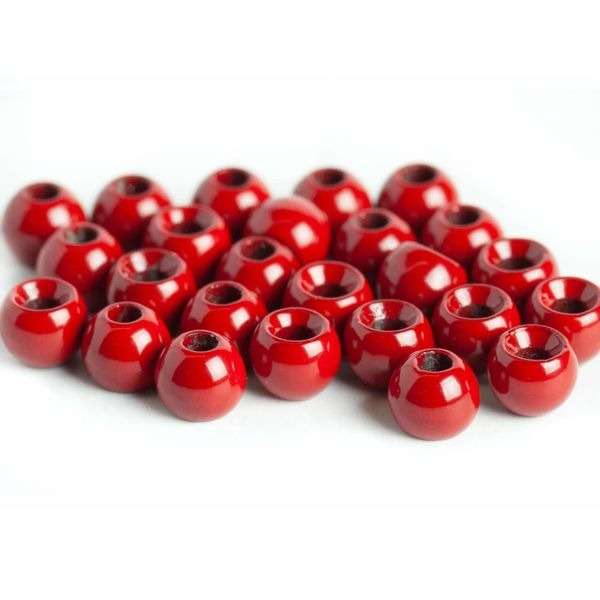 TUNGSTEN BEADS ROSSO PASTELLO